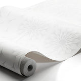 Borastapeter Dandelion Grey Wallpaper