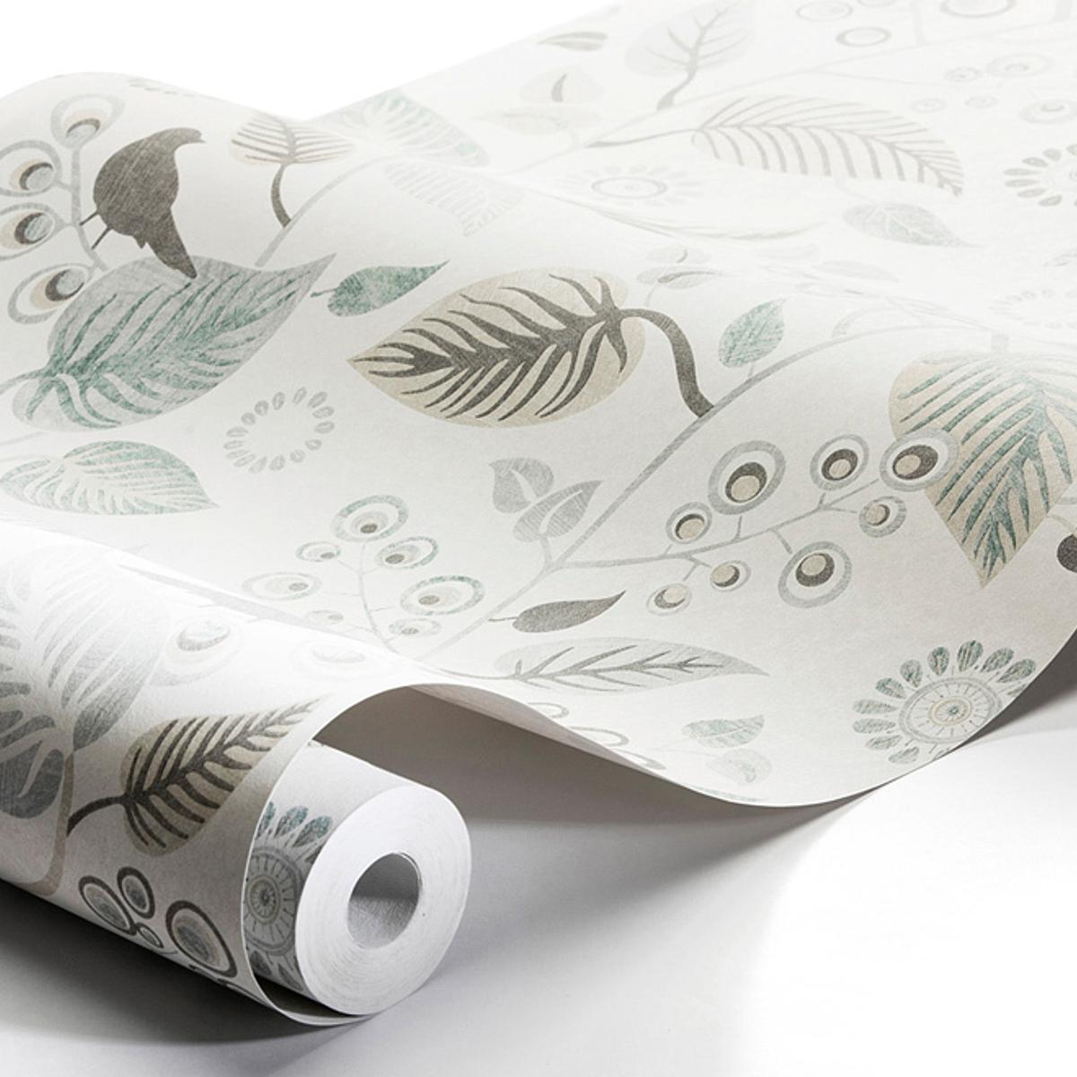 Borastapeter Leaf Rhapsody Slate Wallpaper