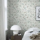 Borastapeter Leaf Rhapsody Slate Wallpaper