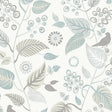 Borastapeter Leaf Rhapsody Slate Wallpaper