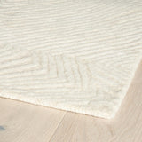 Schumacher Rimini Ivory 0.75' x 1' Rug