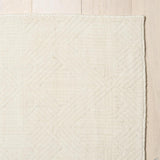 Schumacher Eggshell 0.75' x 1' Ravenna Rug