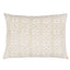 Schumacher Sunda Hand Blocked Print Neutral 16" x 12" Pillow