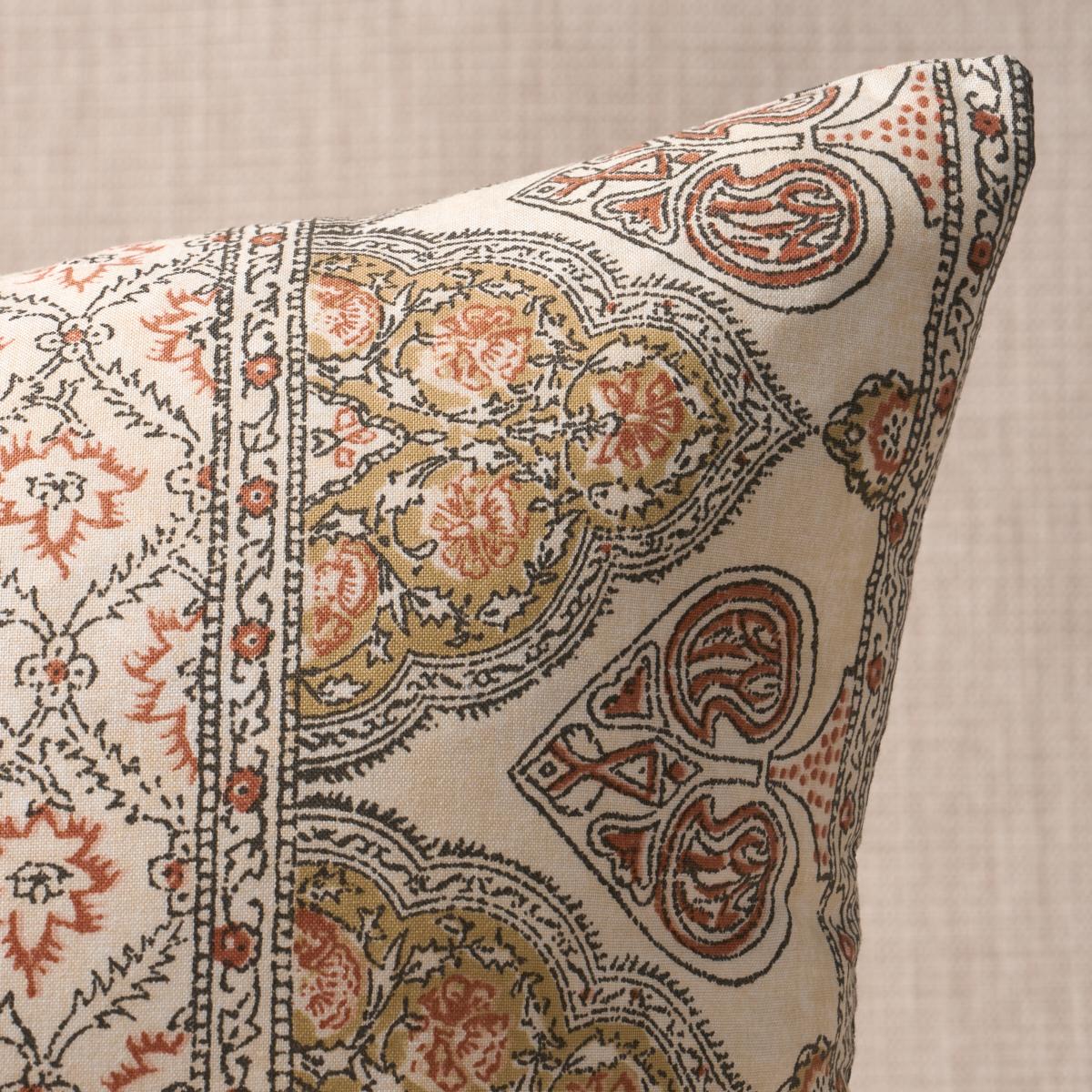 Schumacher Ochre 30" x 14" Tombay Pillow
