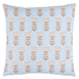 Schumacher Sky & Sand 18" x 18" Mia Tulip Pillow