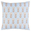 Schumacher Sky & Sand 18" x 18" Mia Tulip Pillow
