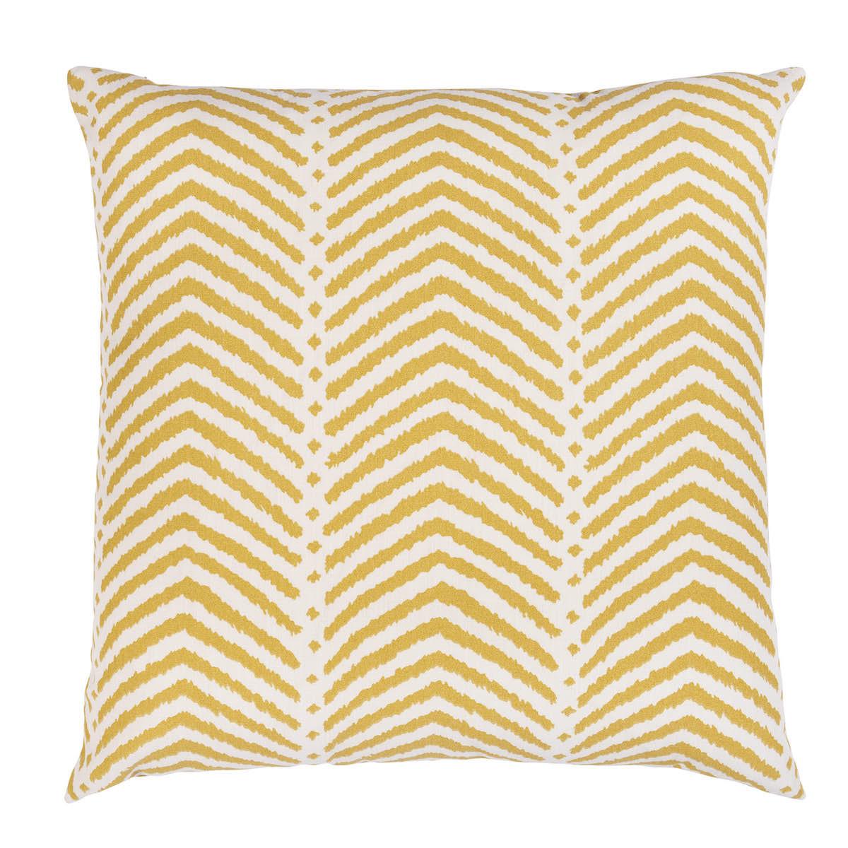 Schumacher Marigold 22" x 22" La Jolla I/O Pillow