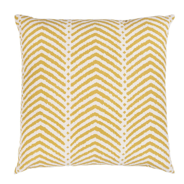 Schumacher Marigold 22" x 22" La Jolla I/O Pillow