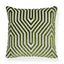 Schumacher Lettuce 22" x 22" Vanderbilt Velvet Pillow
