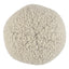 Schumacher Ivory On Charcoal 12" x 12" Margarete Sphere Pillow