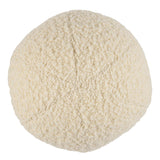 Schumacher Ivory 12" x 12" Margarete Sphere Pillow
