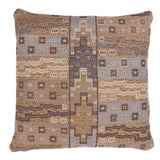 Schumacher Fog 22" x 22" Fairuza Flatweave Pillow