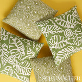 Schumacher Verde 20" x 20" Colma I/O Pillow