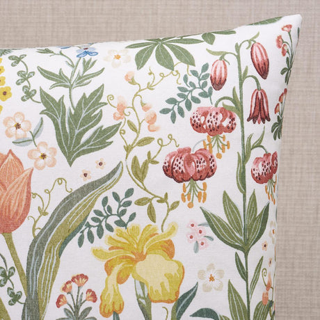 Schumacher Sea Of Flowers Multi 20" x 20" Pillow