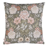 Schumacher Green & Pink 20" x 20" Dahlia Garden Pillow