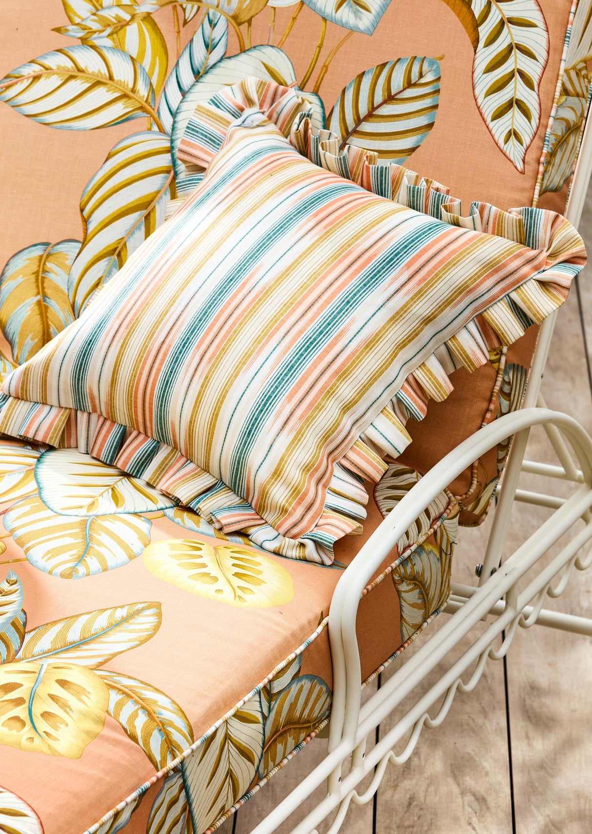 Sanderson Ishi Matcha/Conch Fabric