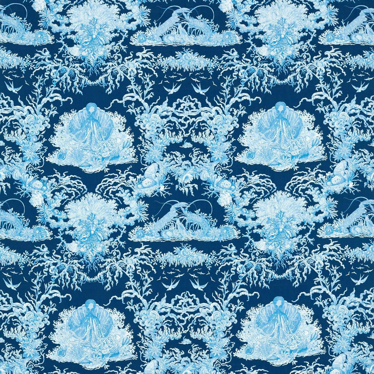 Sanderson Monterey Bay Atlantic Fabric