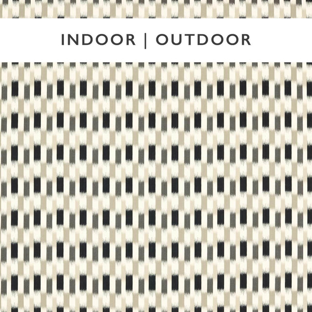 Harlequin Utto Black Earth/Taupe Fabric