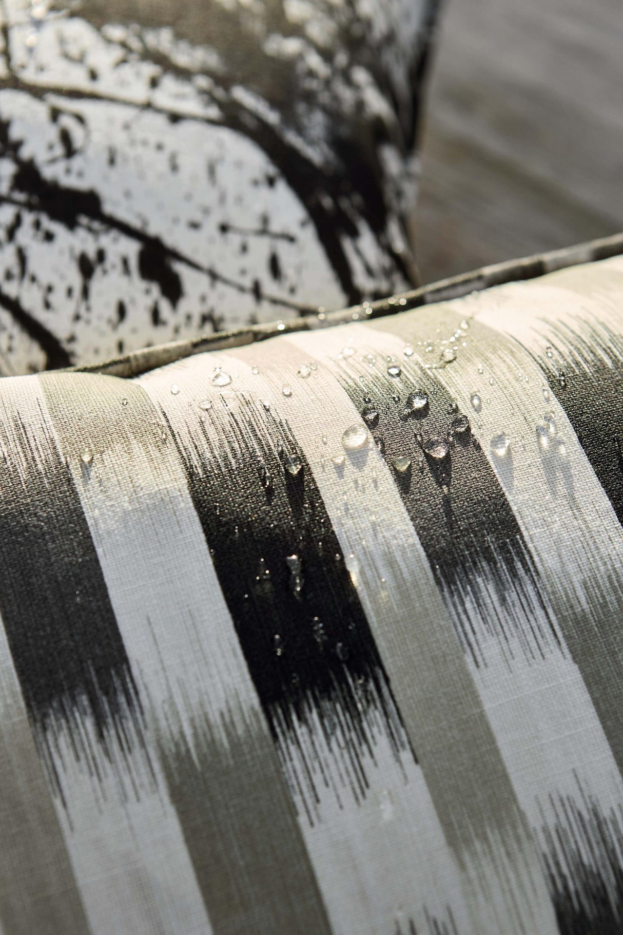 Harlequin Utto Black Earth/Taupe Fabric