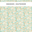 Harlequin Koya Azul/Paprika Fabric