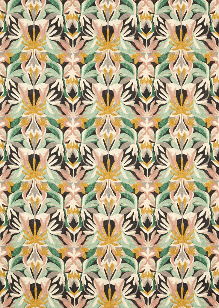 Harlequin Melora Blush/Eucalyptus/Sand Fabric