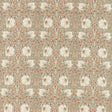 Morris & Co Pimpernel Linen/Coral Fabric