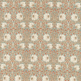Morris & Co Pimpernel Linen/Coral Fabric