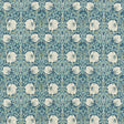 Morris & Co Pimpernel Cobalt/Mineral Fabric
