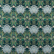 Morris & Co Helena Velvet Indigo/Boughs Fabric