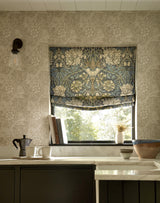 Morris & Co Honeysuckle & Tulip Woad/Thyme Fabric