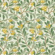 Morris & Co Arbutus Sage/Lemon Wallpaper
