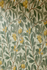 Morris & Co Arbutus Sage/Lemon Wallpaper