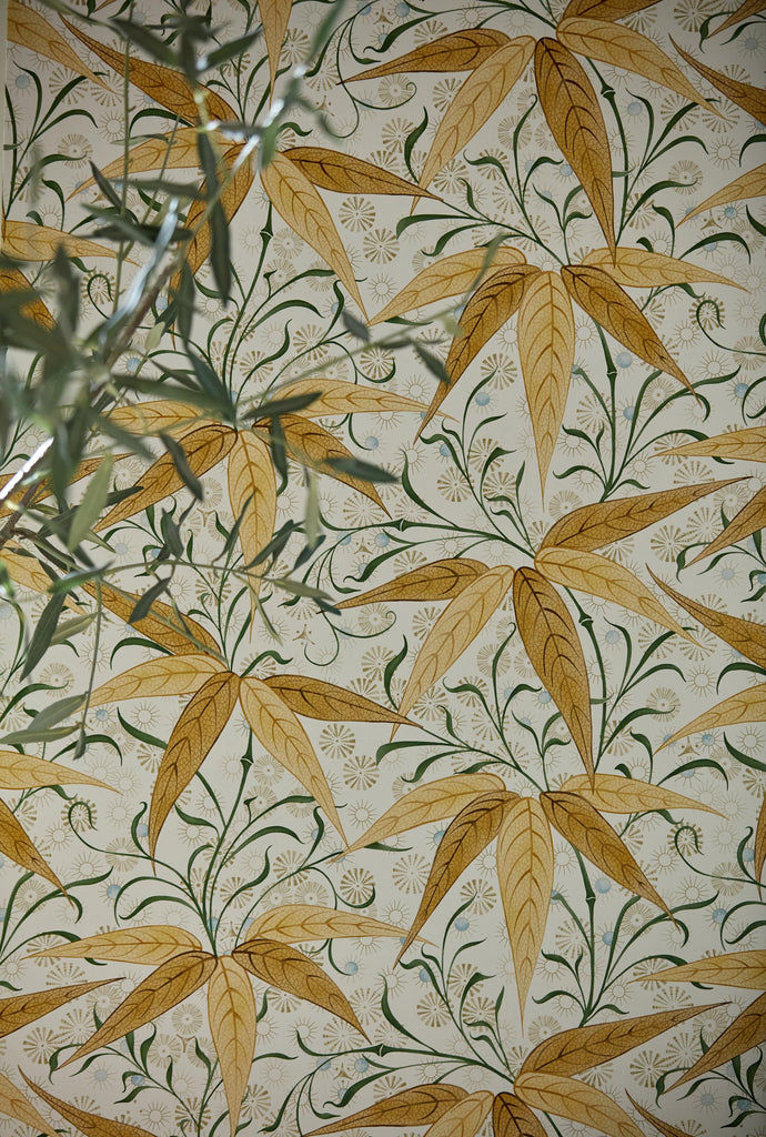 Morris & Co Bamboo Sunflower Wallpaper
