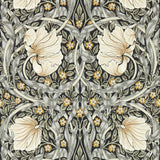 Morris & Co Pimpernel Ink/Sage Wallpaper