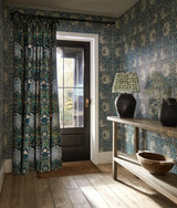 Morris & Co Pimpernel Cobalt/Mineral Wallpaper