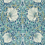 Morris & Co Pimpernel Cobalt/Mineral Wallpaper