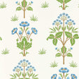 Morris & Co Meadow Sweet Cobalt/Grass green Wallpaper