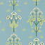 Morris & Co Meadow Sweet Mineral Blue Wallpaper