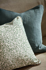 Morris & Co Lily Leaf Forest Fabric