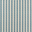 Morris & Co Red Car Stripe Indigo/Linen Fabric