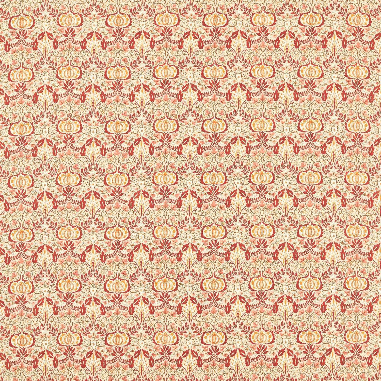 Morris & Co Little Chintz Russet Fabric