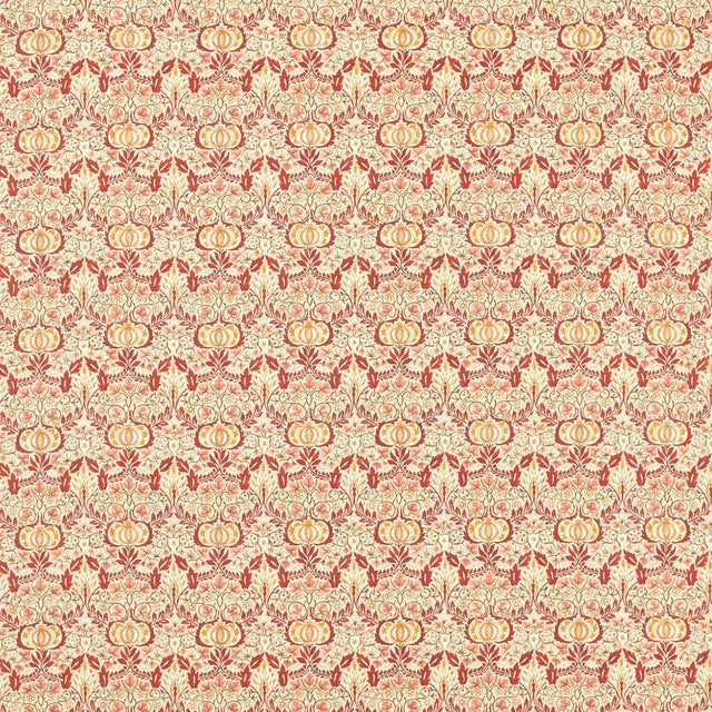 Morris & Co Little Chintz Russet Fabric