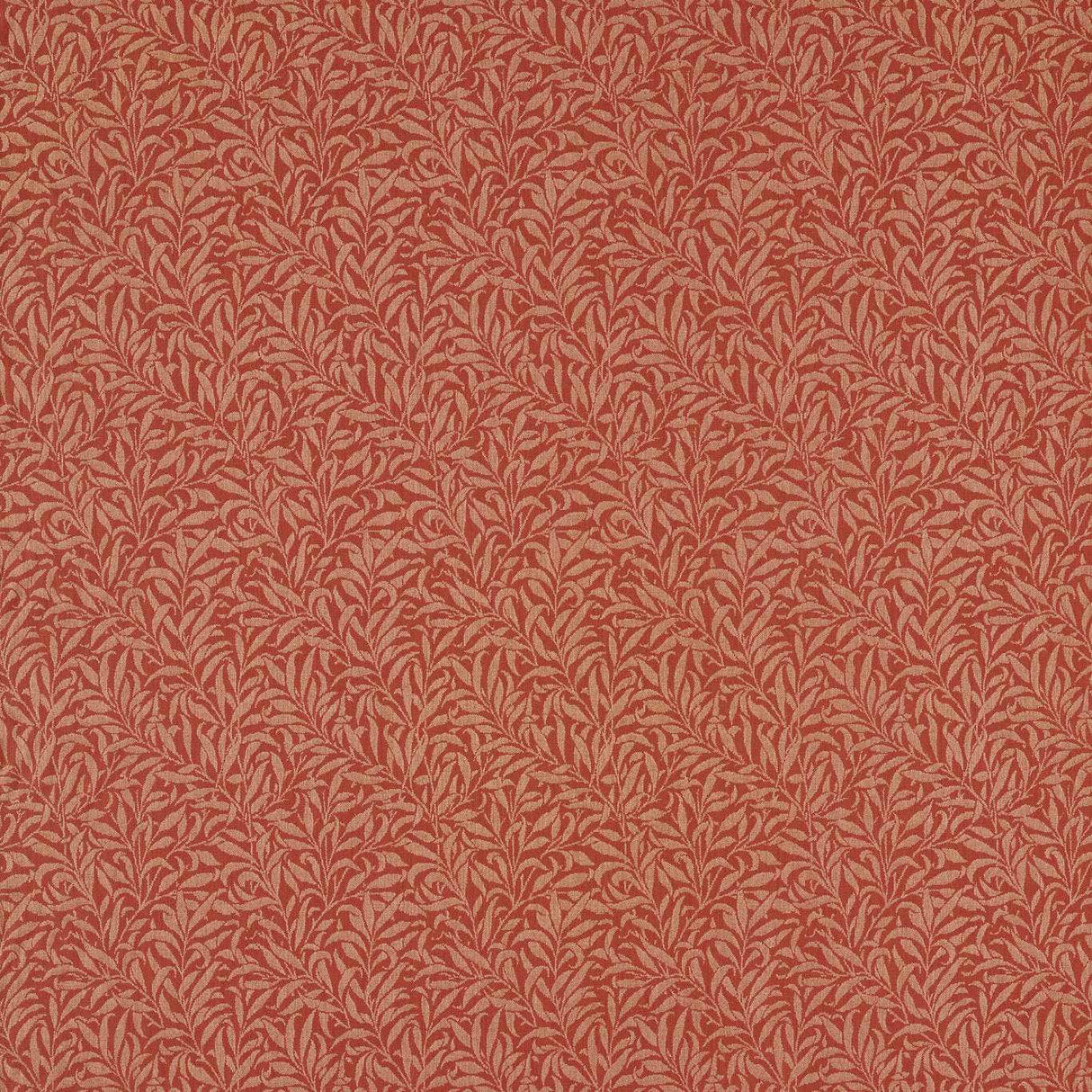Morris & Co Pure Willow Boughs Weave Russet Fabric