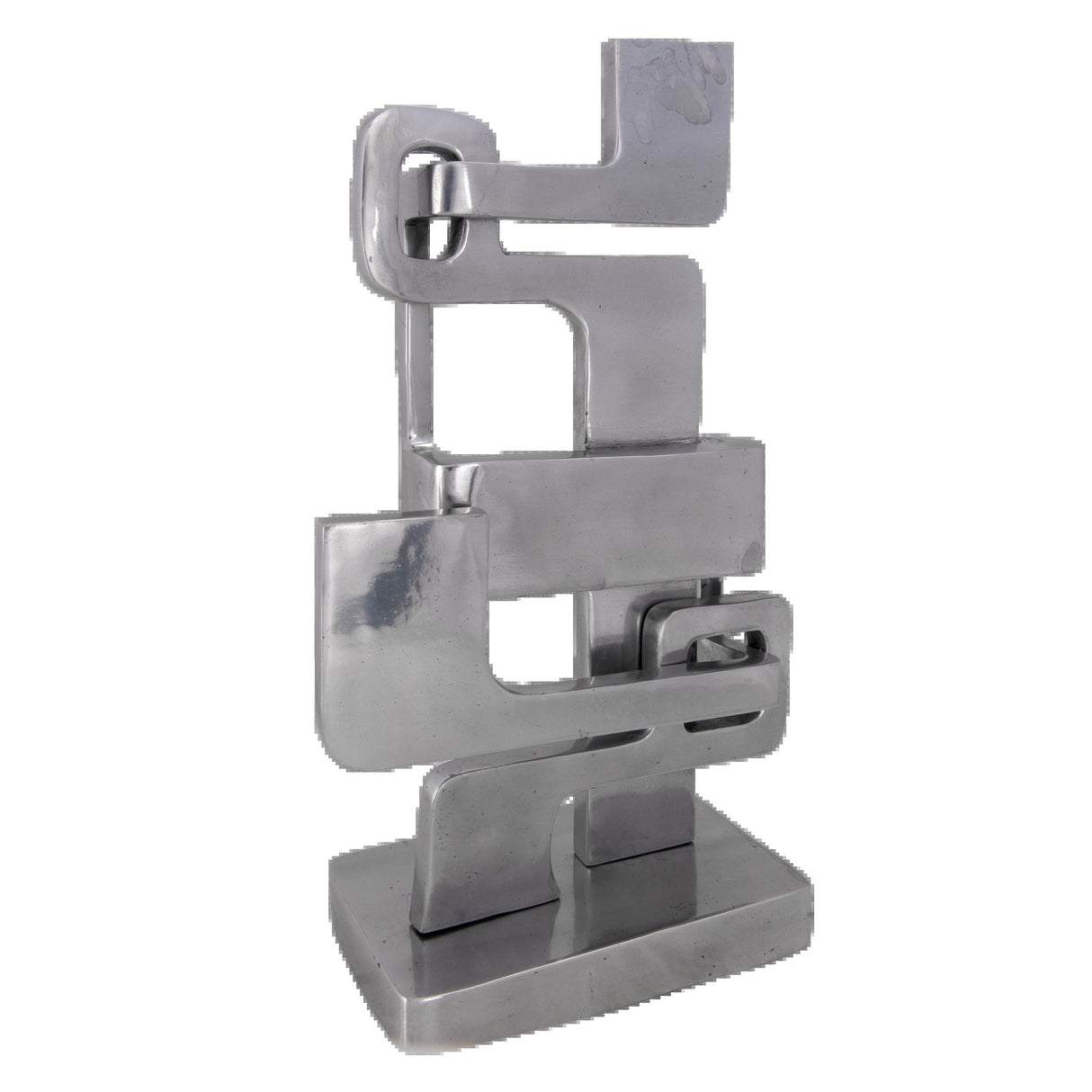 NOIR Kubric Sculpture Silver