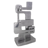 NOIR Kubric Sculpture Silver