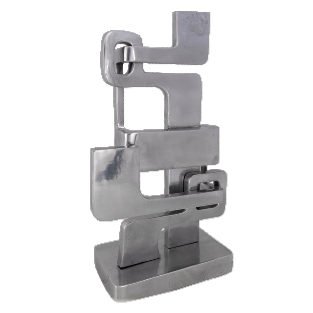 NOIR Kubric Sculpture Silver