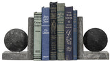 NOIR Marble Bookends