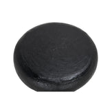 NOIR Samson Stool/Side Table Black Burnt Resin