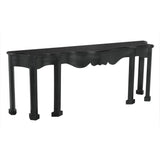 NOIR Estate Console Hand Rubbed Black