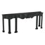 NOIR Estate Console Hand Rubbed Black